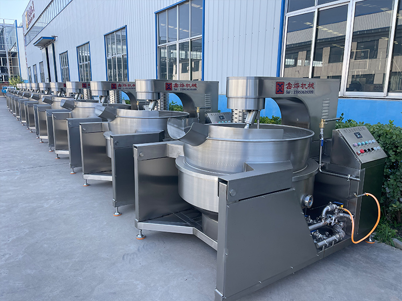 High-Power Gas Planetary Cooking Mixer