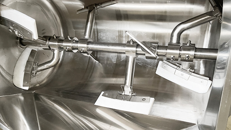 Detail Mixer Horizontal Industri Xinye