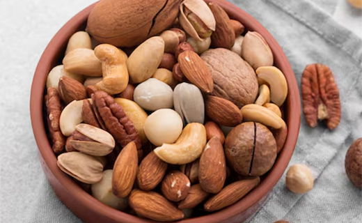 far infrared cooking system for nuts